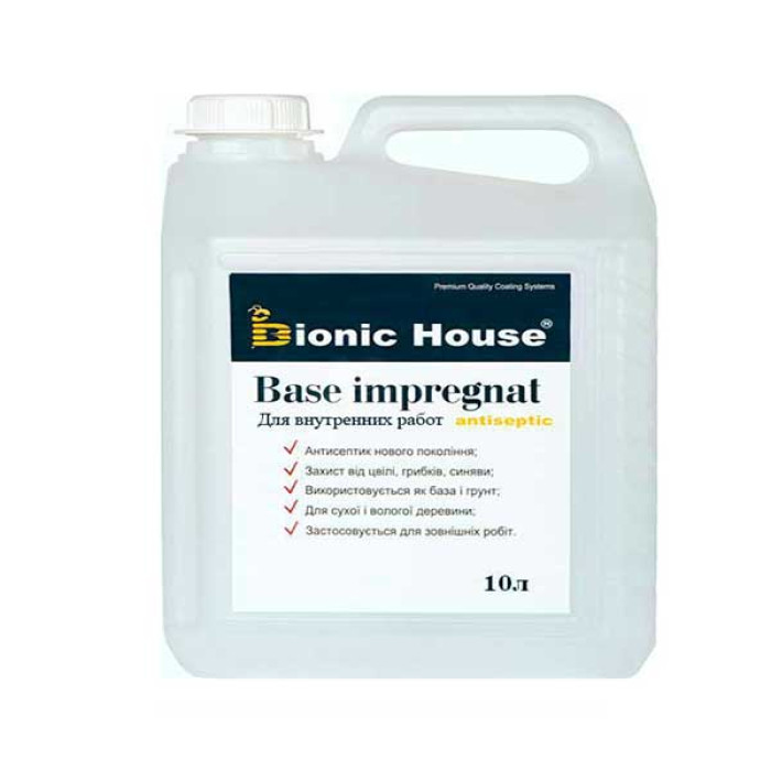 BASE-IMPREGNAT - антисептик, просочення для деревини для зовнішніх робіт