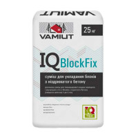 Mixture for laying blocks from aerated concrete IQ BlockFix