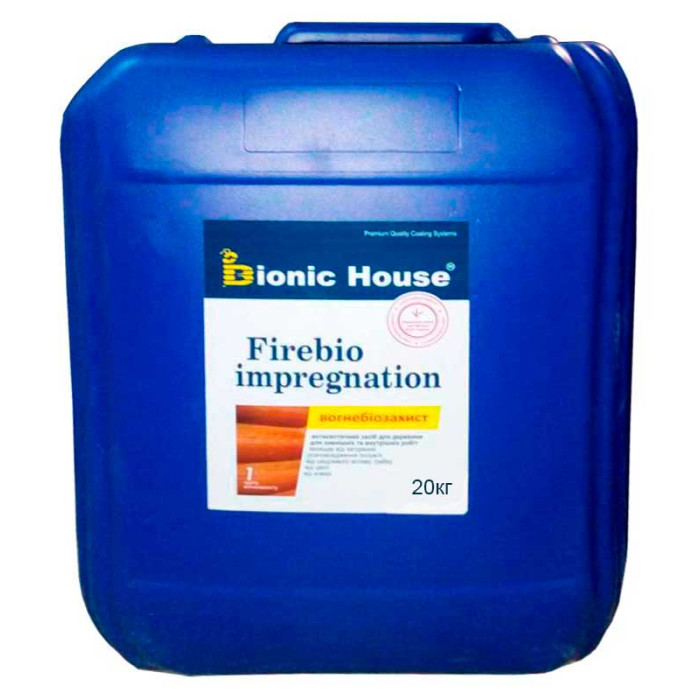 FIREBIO IMPREGNATION - Вогнезахисне просочення для деревини