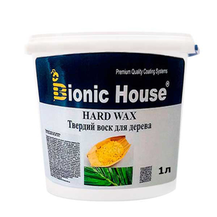 «Carnauba Hard Wax» Карнаубський віск для дерева - універсальний БЕЗБАРВНИЙ