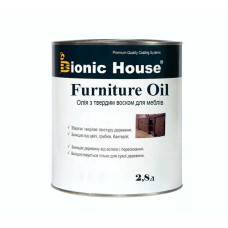«Furniture Oil» Олія для меблів з твердим воском БЕЗБАРВНА