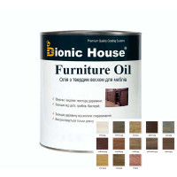 «Furniture Oil» Масло для мебели с твердым воском КОЛЕРОВАННОЕ