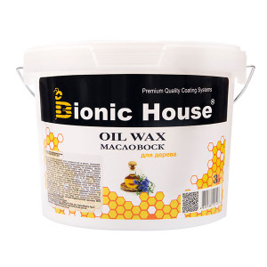 OIL WAX БЕЗБАРВНИЙ Олія-віск для деревини 