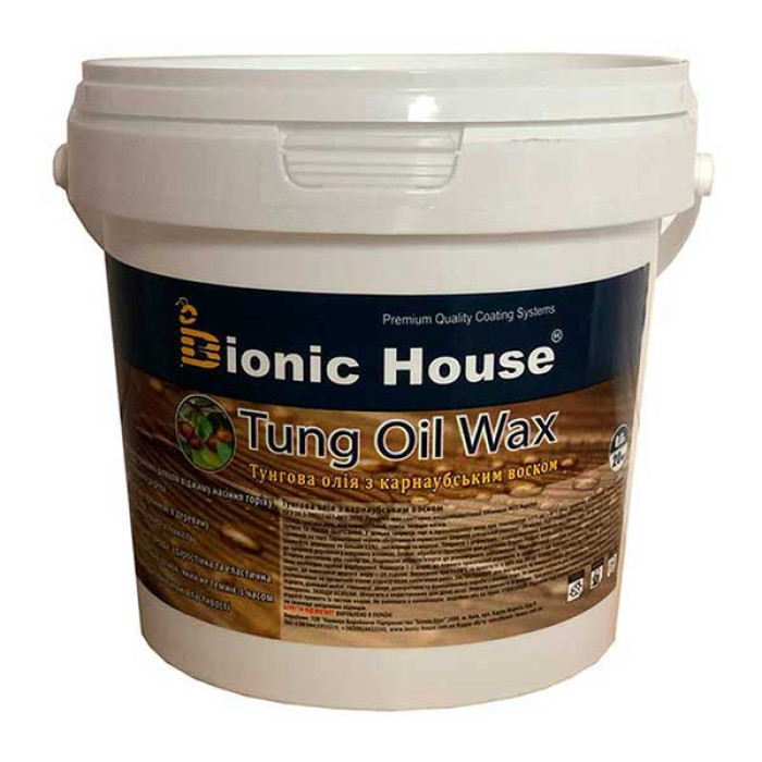 «Hard Tung Oil» Тунгова олія з карнаубським воском
