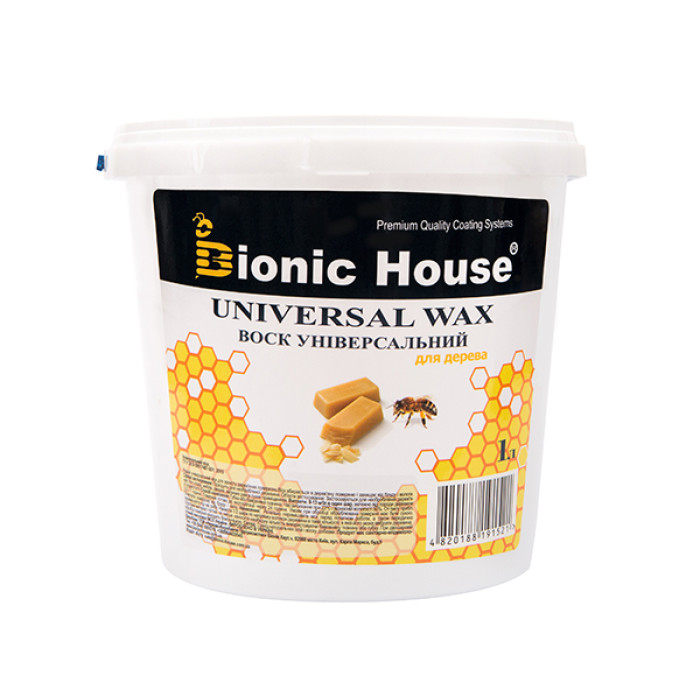 Віск для дерева універсальний «Universal Wax» КОЛІРОВАНИЙ
