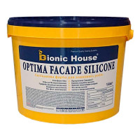 OPTIMA FACADE SILICONE - паропроникна, брудовідштовхуюча фасадна фарба