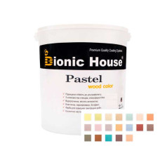 PASTEL Wood Color Сонцезахисна непрозора фарба для дерева на водній основі