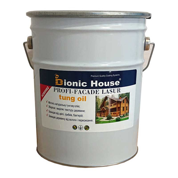 PROFI-FACADE LASUR Tung oil Фарба-просочення для дерева на основі тунгової олії