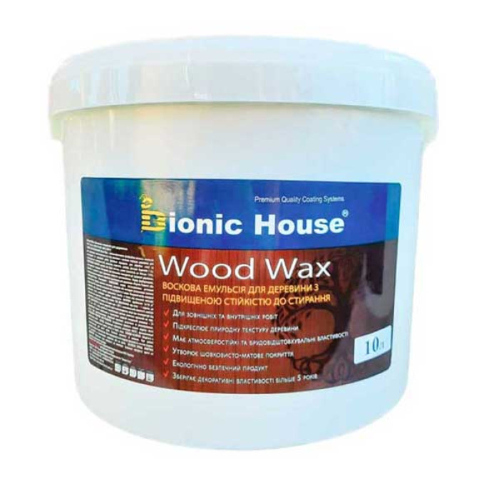 WOOD WAX Стійка до стирання воскова фарба для дерева 