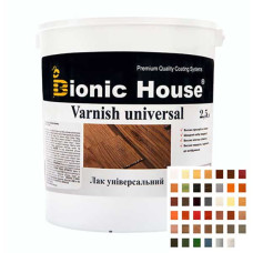 УНІВЕРСАЛЬНИЙ ЛАК КОЛІРОВАНИЙ для дерева на водній основі