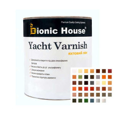 ЯХТНИЙ ЛАК КОЛІРОВАНИЙ для дерева на органічній основі 