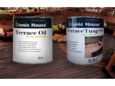 Олія для терас та дерев'яних підлог Bionic House - використання та види